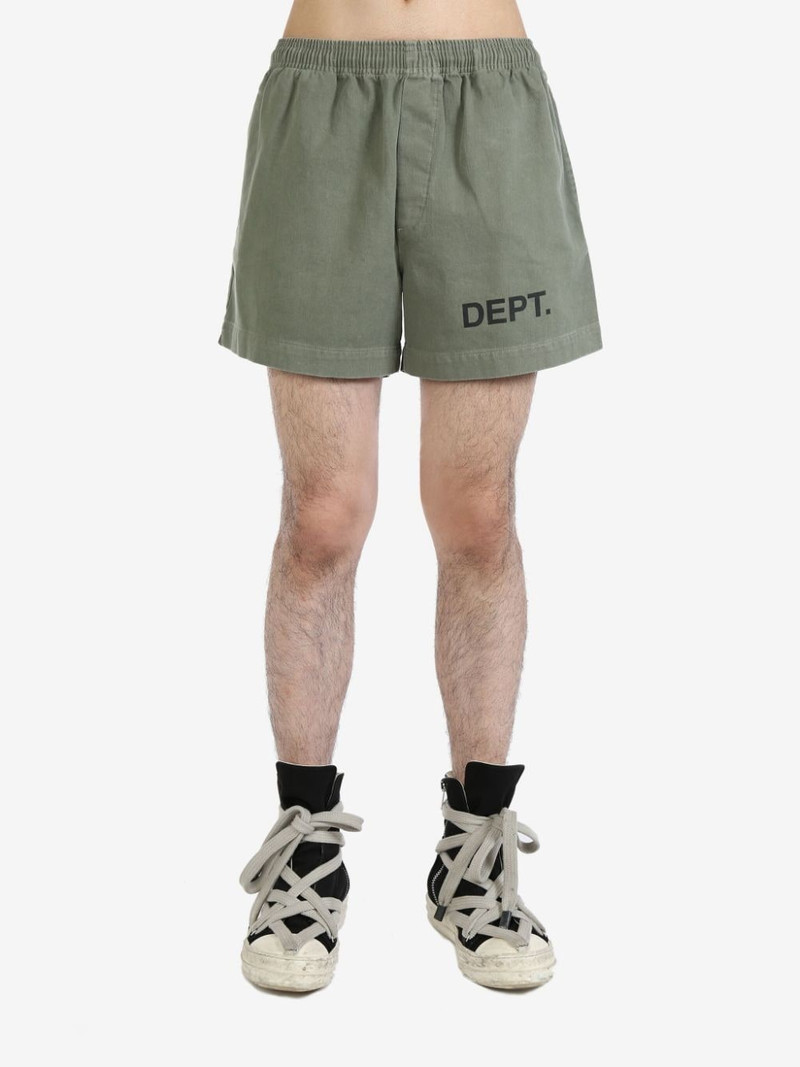 GALLERY DEPT. logo-print cotton shorts outlook