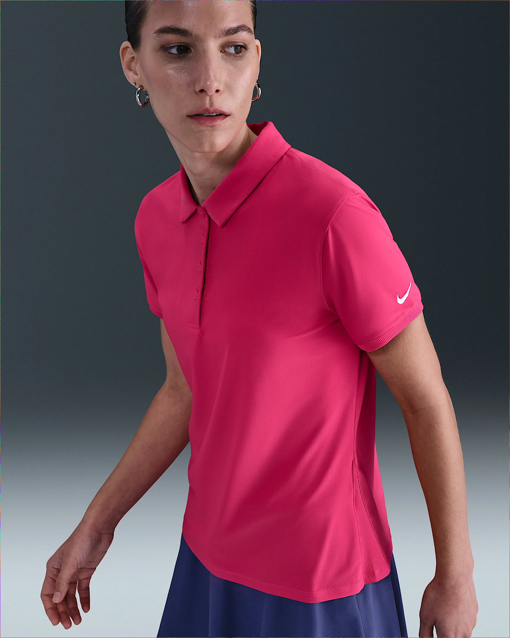 Nike Victory Women's Dri-FIT Short-Sleeve Golf Polo - 1