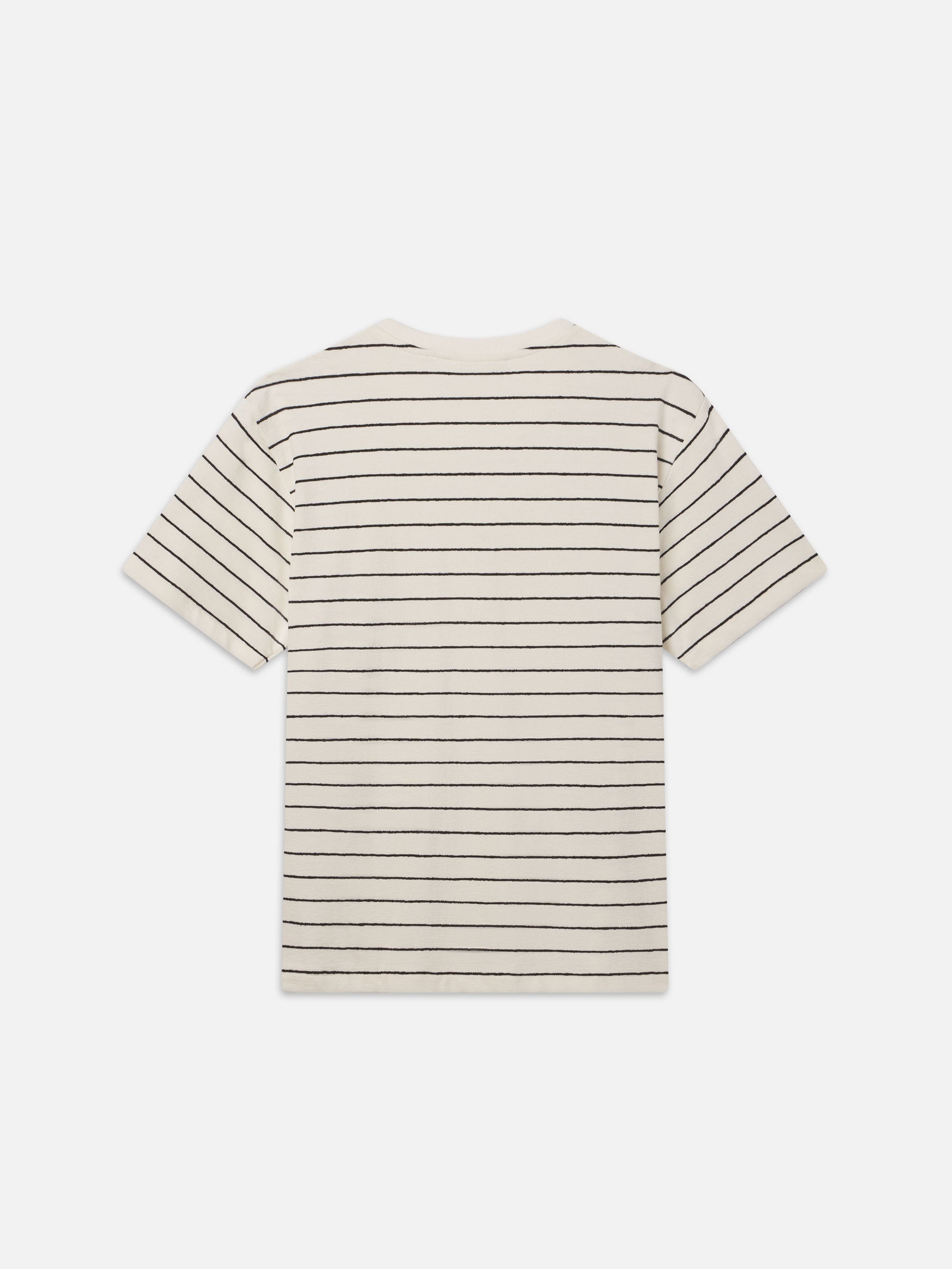 Relaxed Stripe Tee in Natural/Black - 3