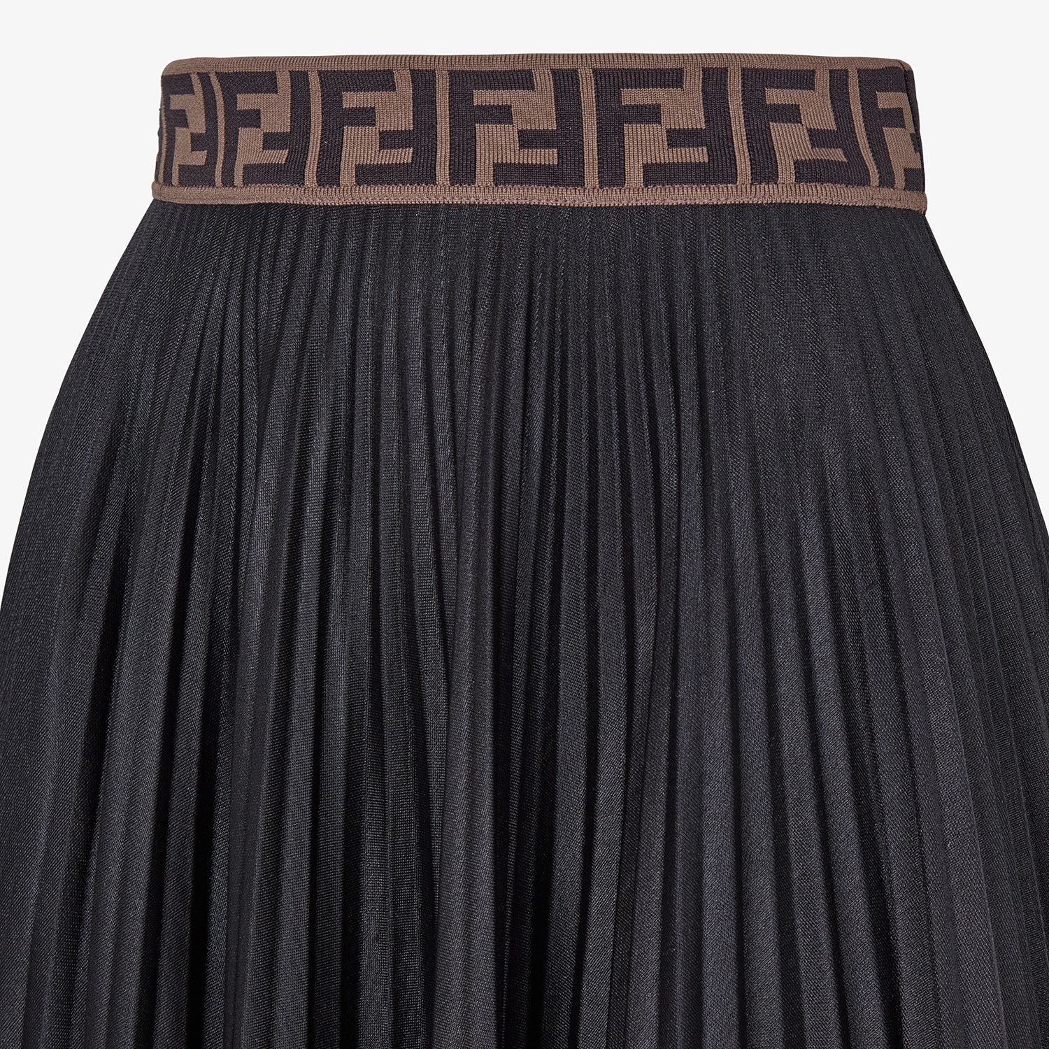 Black tech jersey skirt - 3