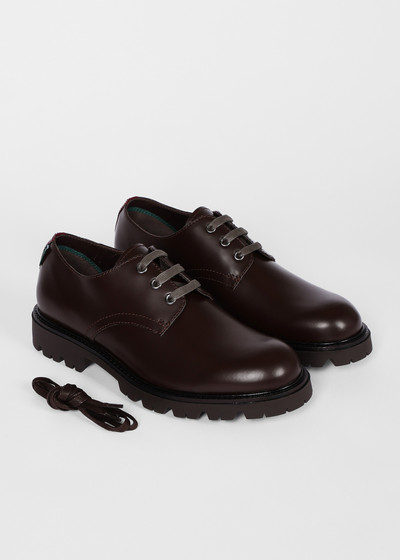 Paul Smith Brown Leather 'Jango' Shoes outlook