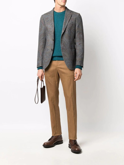 Etro crew-neck wool jumper outlook