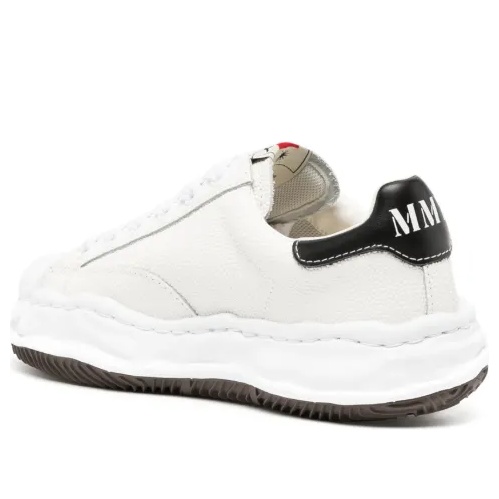 Maison MIHARA YASUHIRO Blakey OG Sole Embossed Leather Low 'White' A11FW717-WHITE - 4