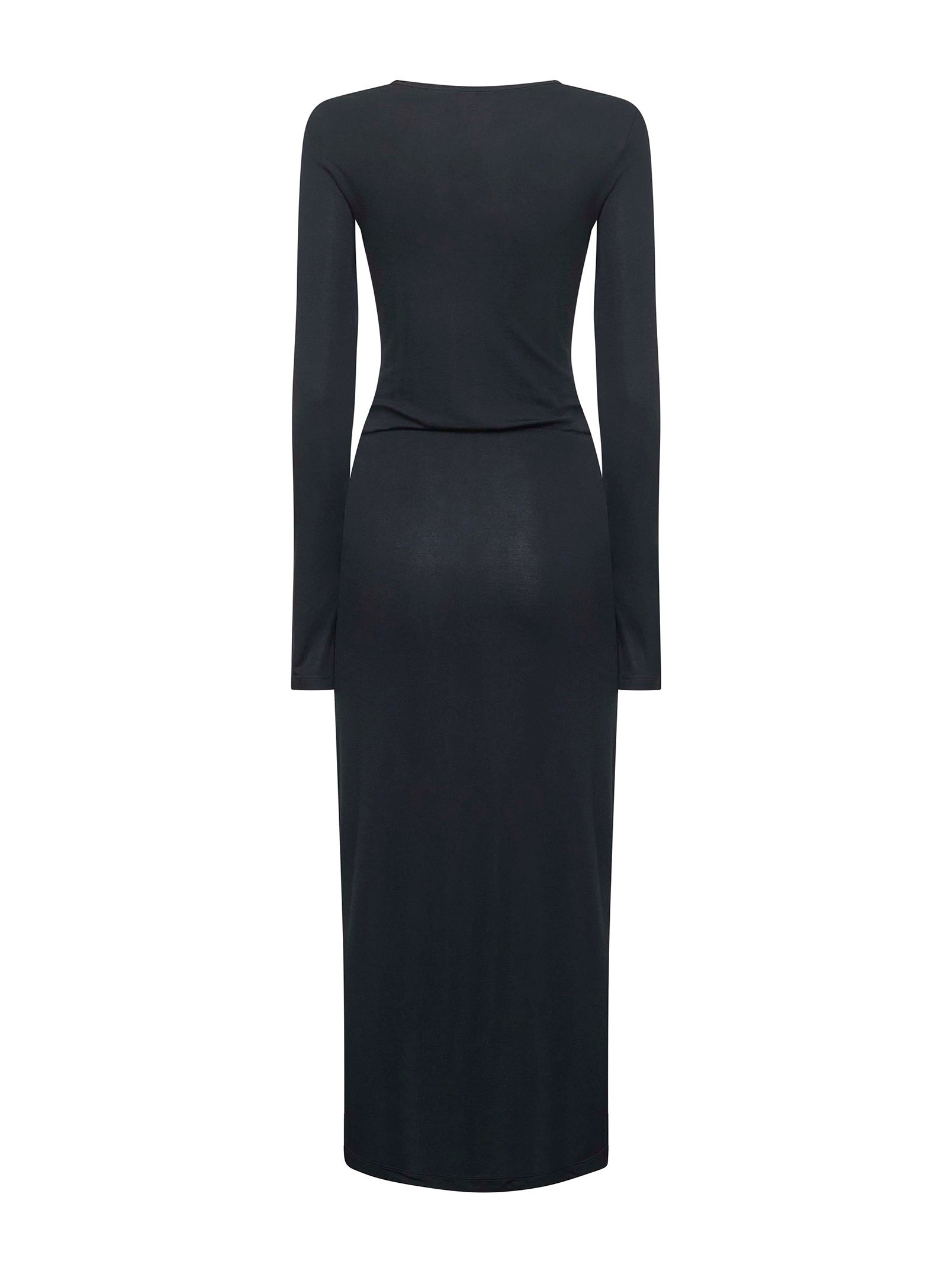 Marant Etoile Women Black Draped Jersey Jelina Long Dress - 2