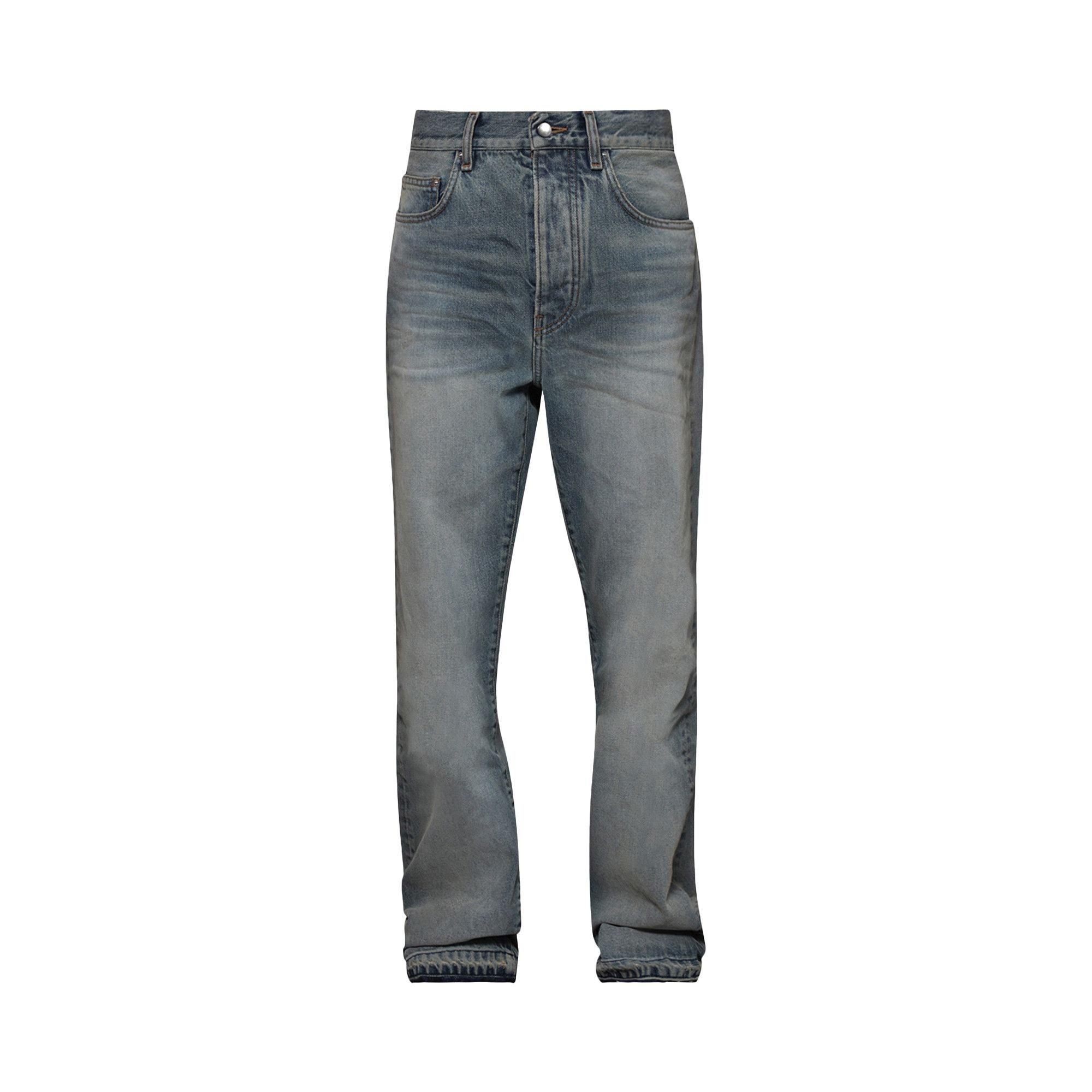 Amiri Released Hem Straight Jean 'Dark Indigo' - 1