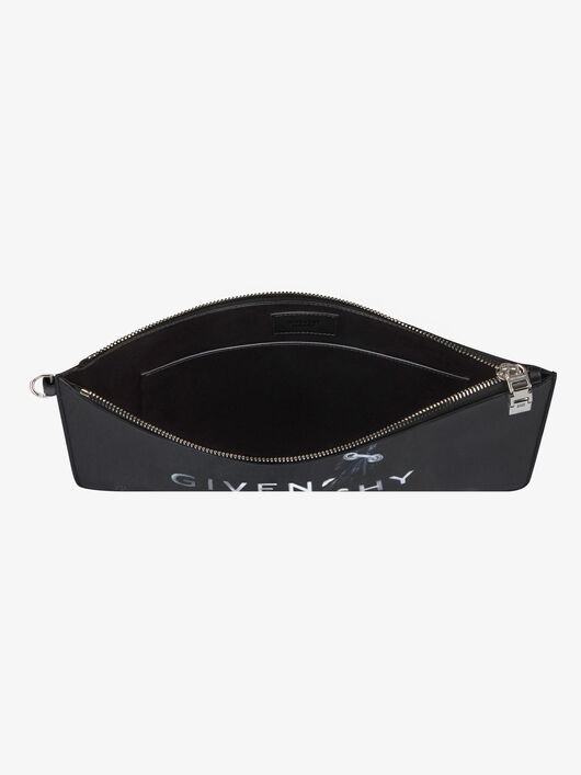 GIVENCHY TROMPE L'ŒIL LARGE POUCH IN LEATHER - 3