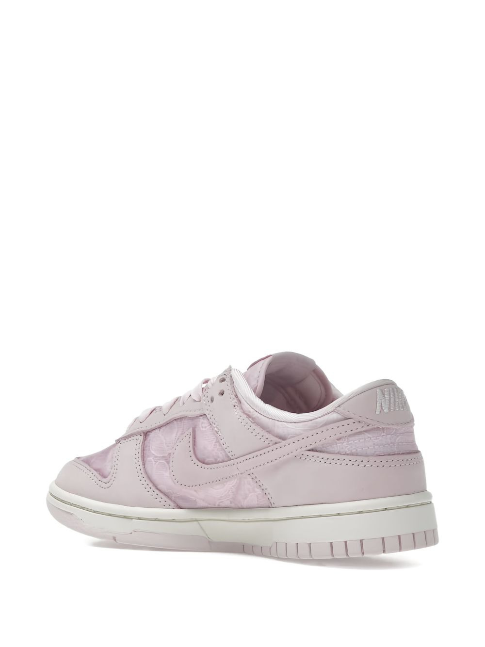 Dunk Low floral-lace sneakers - 4