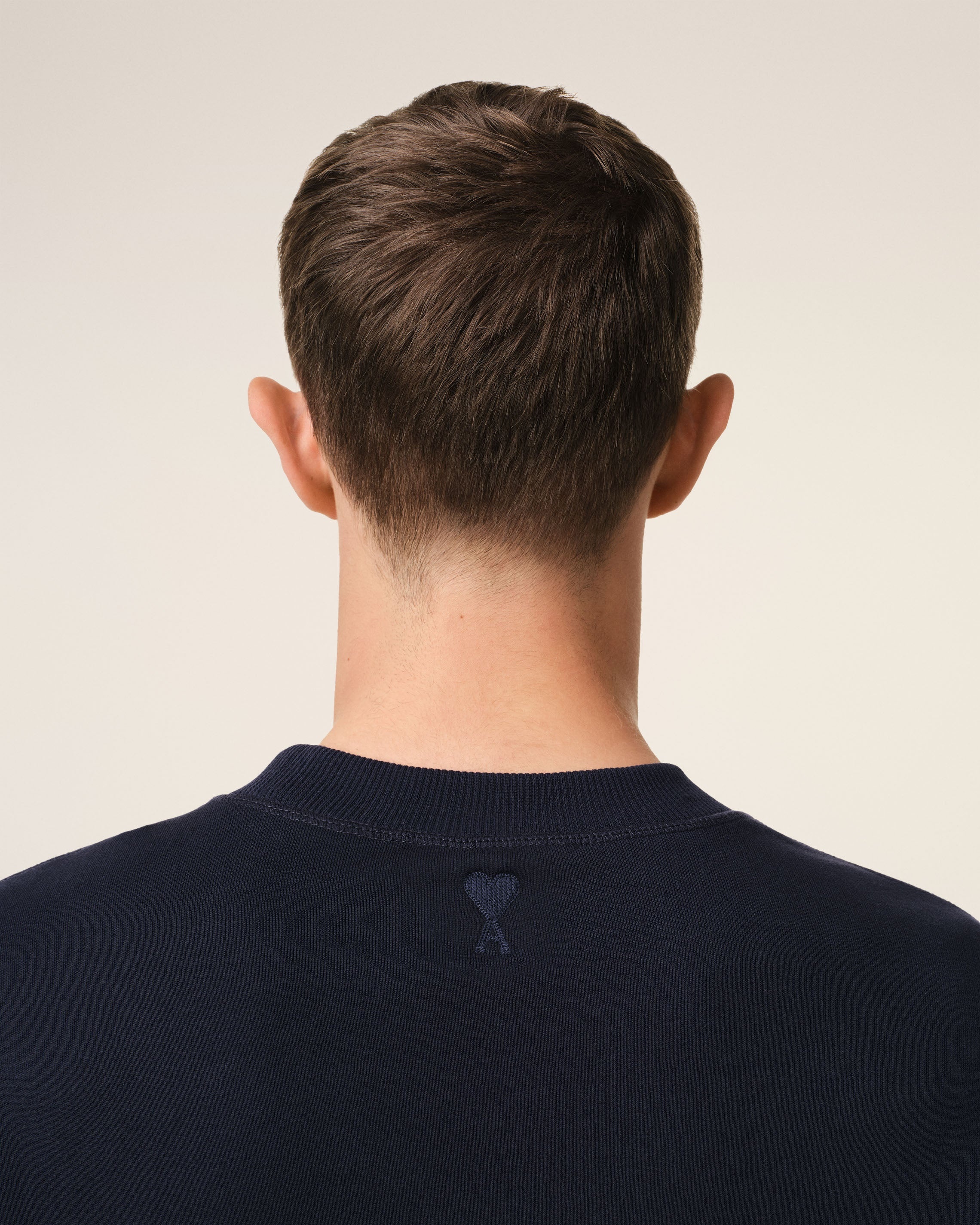 NAVY COTTON SWEATSHIRT - 4