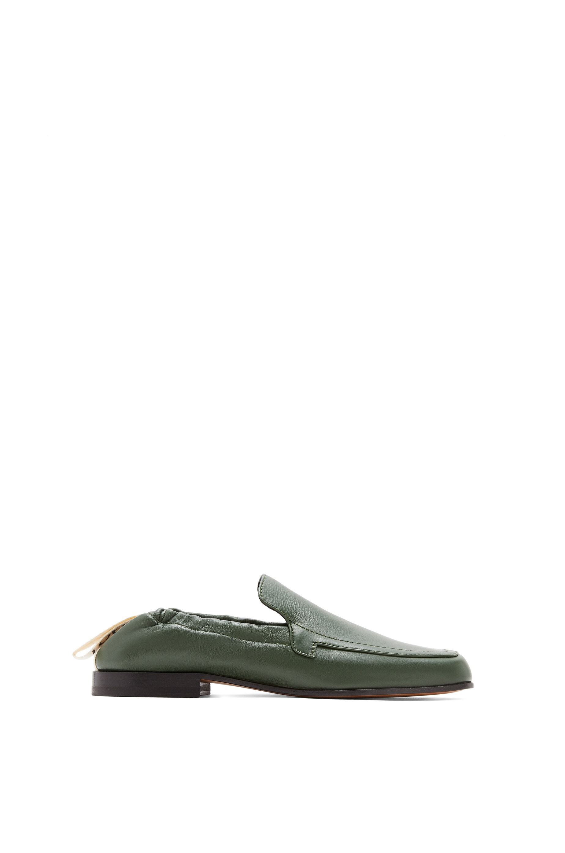 Elasticated loafer in calf - 1