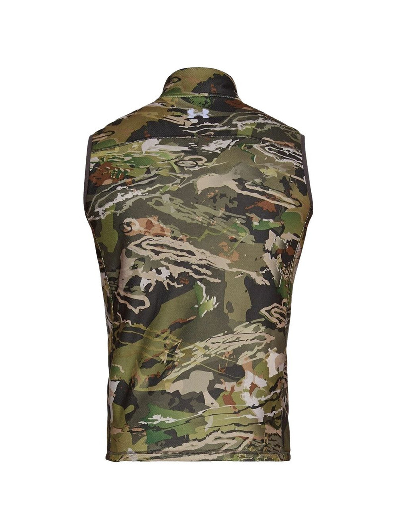 Under Armour Off Grid Zephyr camouflage zip-up gilet outlook