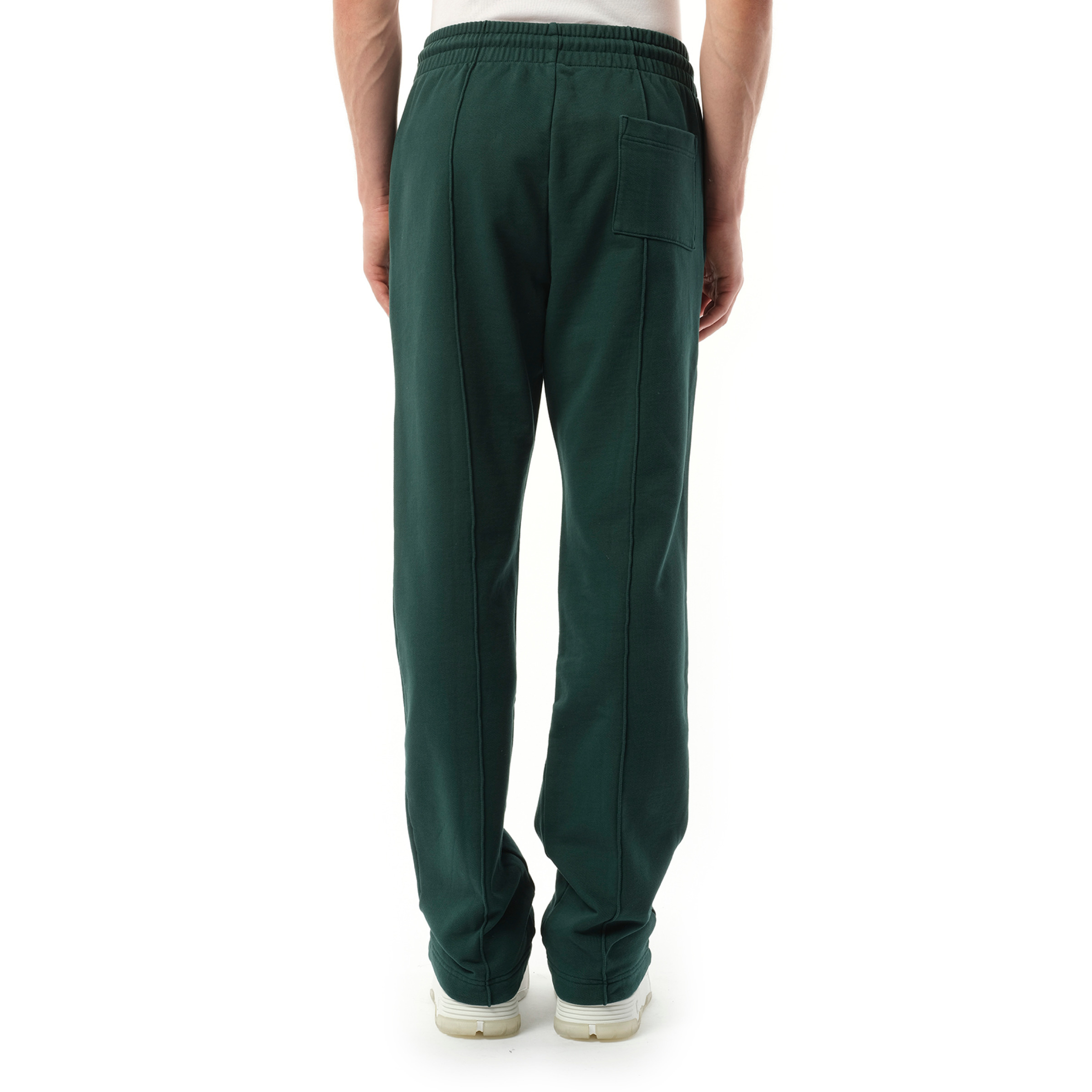 Embroidered CC Patch Jogger in Green - 6