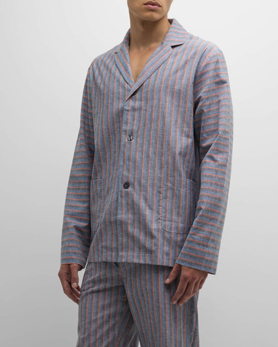 Paul Smith Men's Cotton-Linen Long Pajama Set outlook