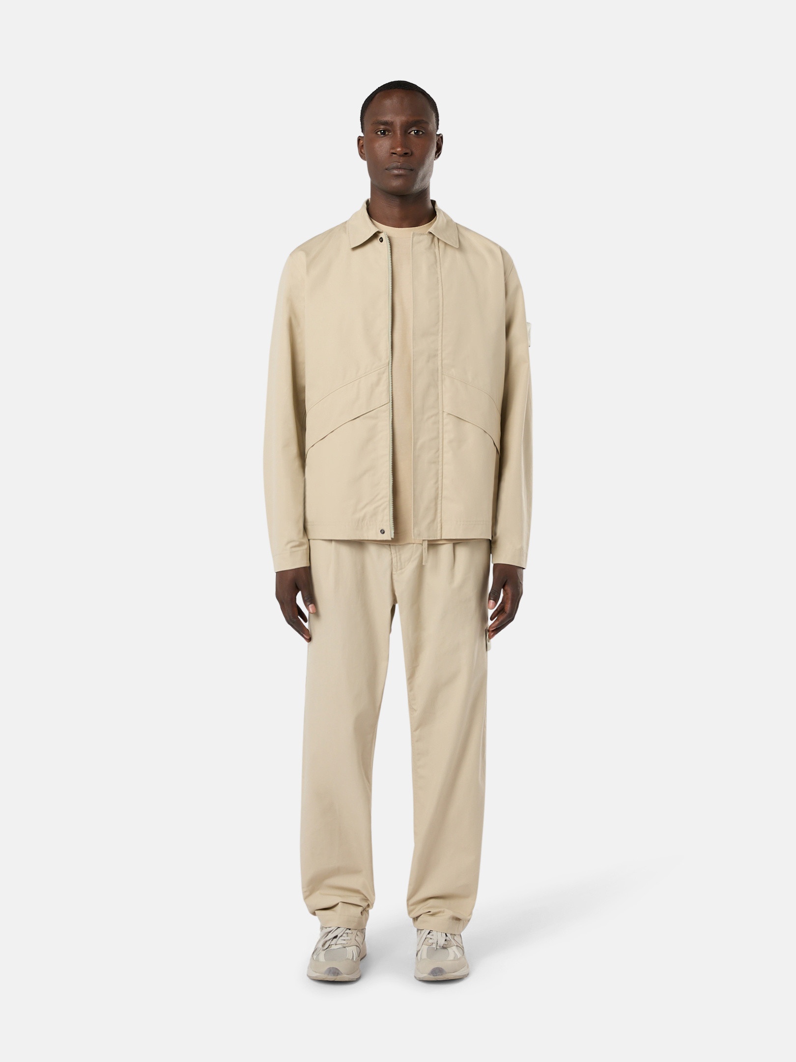 312F1 WEATHERPROOF COTTON CANVAS_STONE ISLAND GHOST - 2