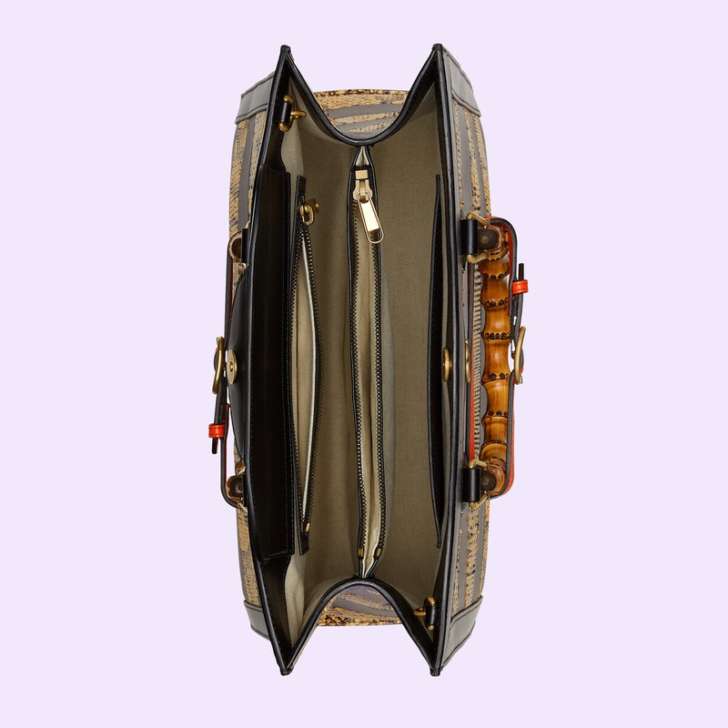 Gucci Diana large python tote 9