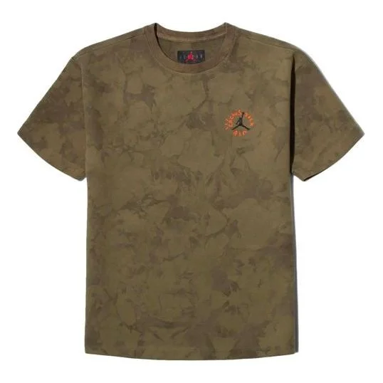 Air Jordan 6 x Cactus Jack by Travis Scott Short-Sleeve 티셔츠 'Medium Olive' CN3433-222 - 1