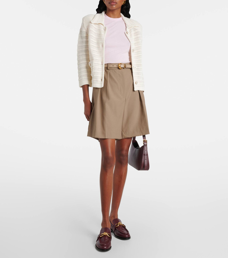 DOROTHEE SCHUMACHER Precise Pointelle cotton-blend cardigan outlook