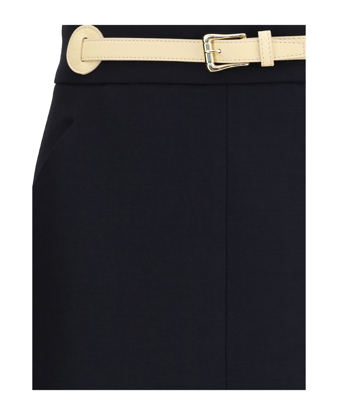 Belted Midi Skirt - 3
