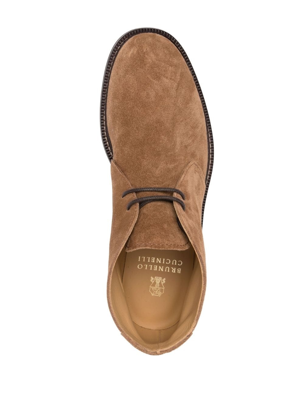 lace-up suede ankle boots - 4