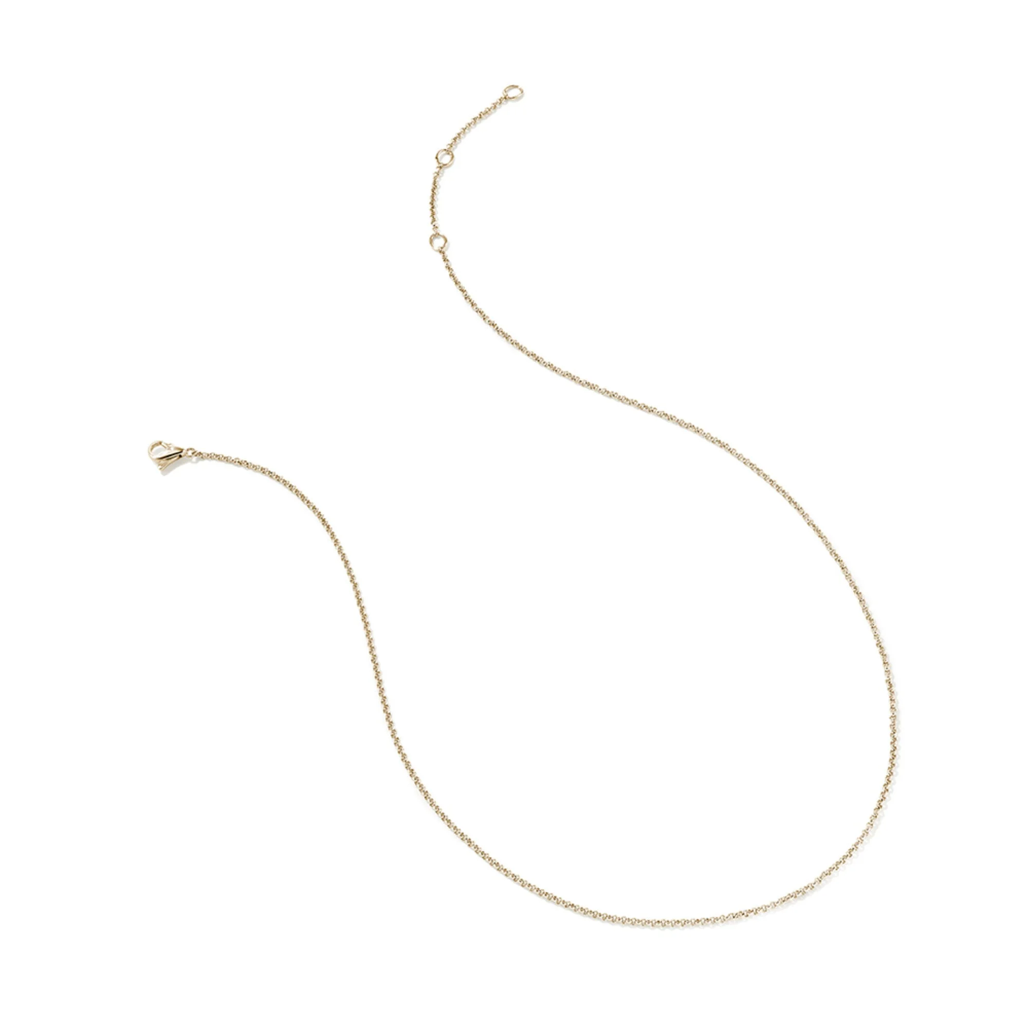 Rolo Chain Necklace, Gold, 1.5MM - 1