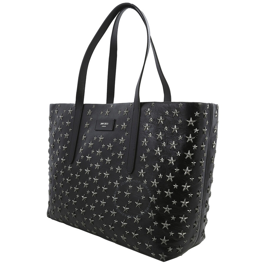 Jimmy Choo Pimlico/S Star-Embossed Tote Bag - 5