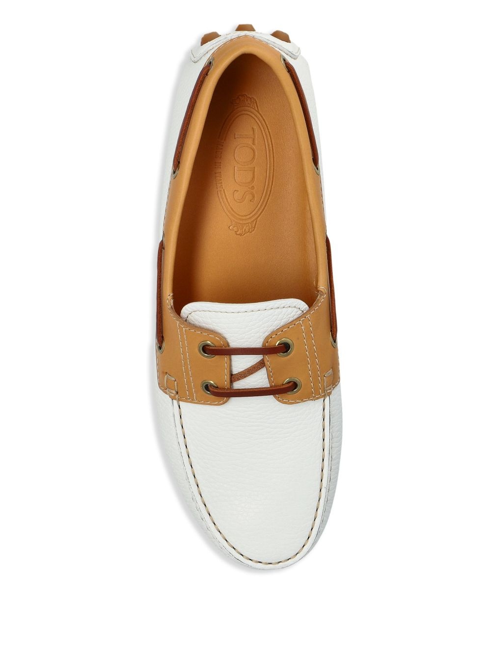 lace-up loafers - 4