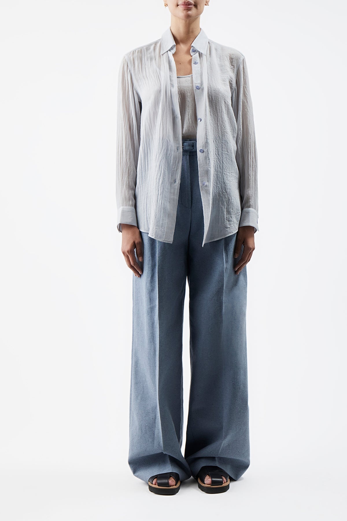 Ferrara Shirt in Cashmere Gause - 2