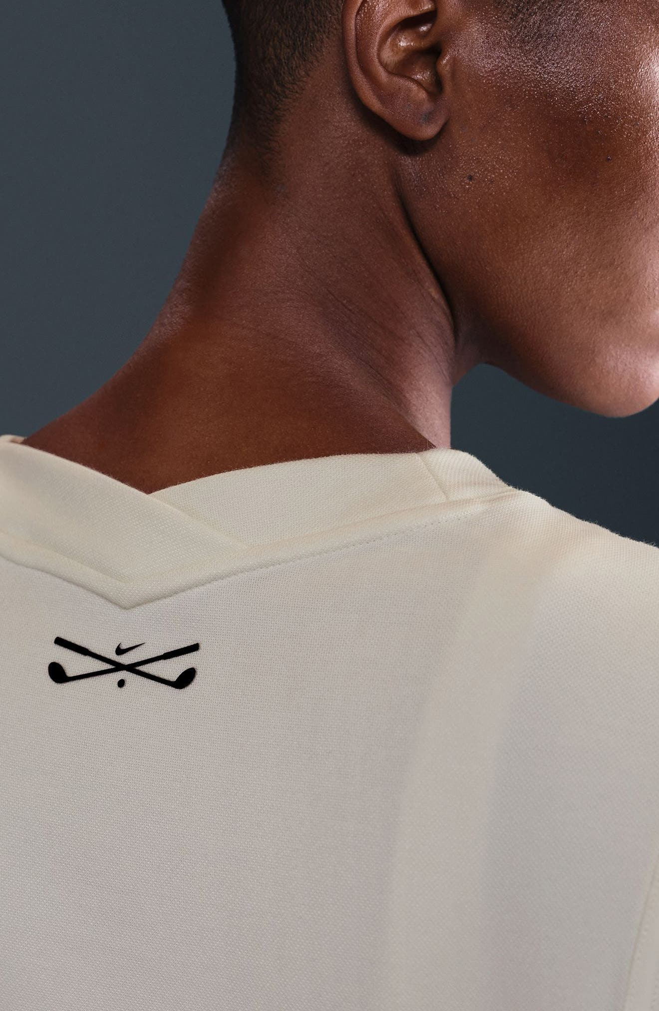 Nike V-Neck Golf Vest in Sail/Black at Nordstrom - 5