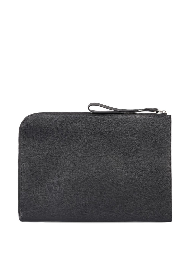 Valextra leather wallet outlook