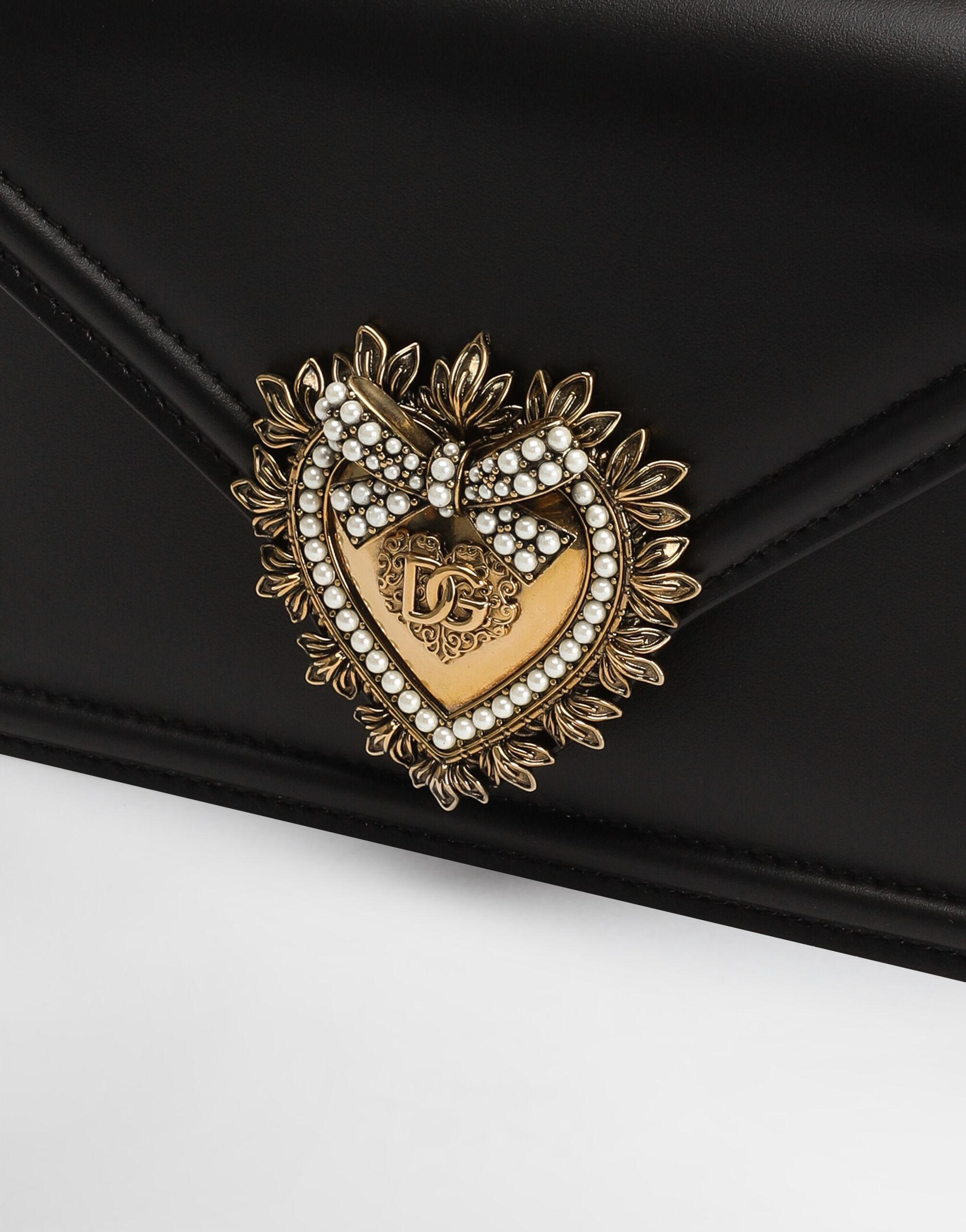 Small smooth calfskin Devotion bag - 6