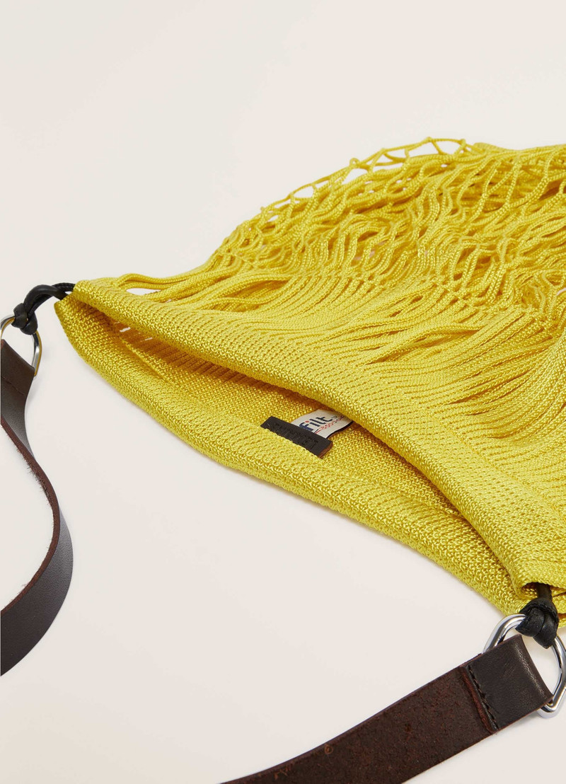 LARGE CROSSBODY FILT NET SHOPPING BAG 4