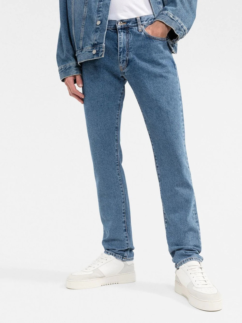 logo-print straight-leg jeans 3
