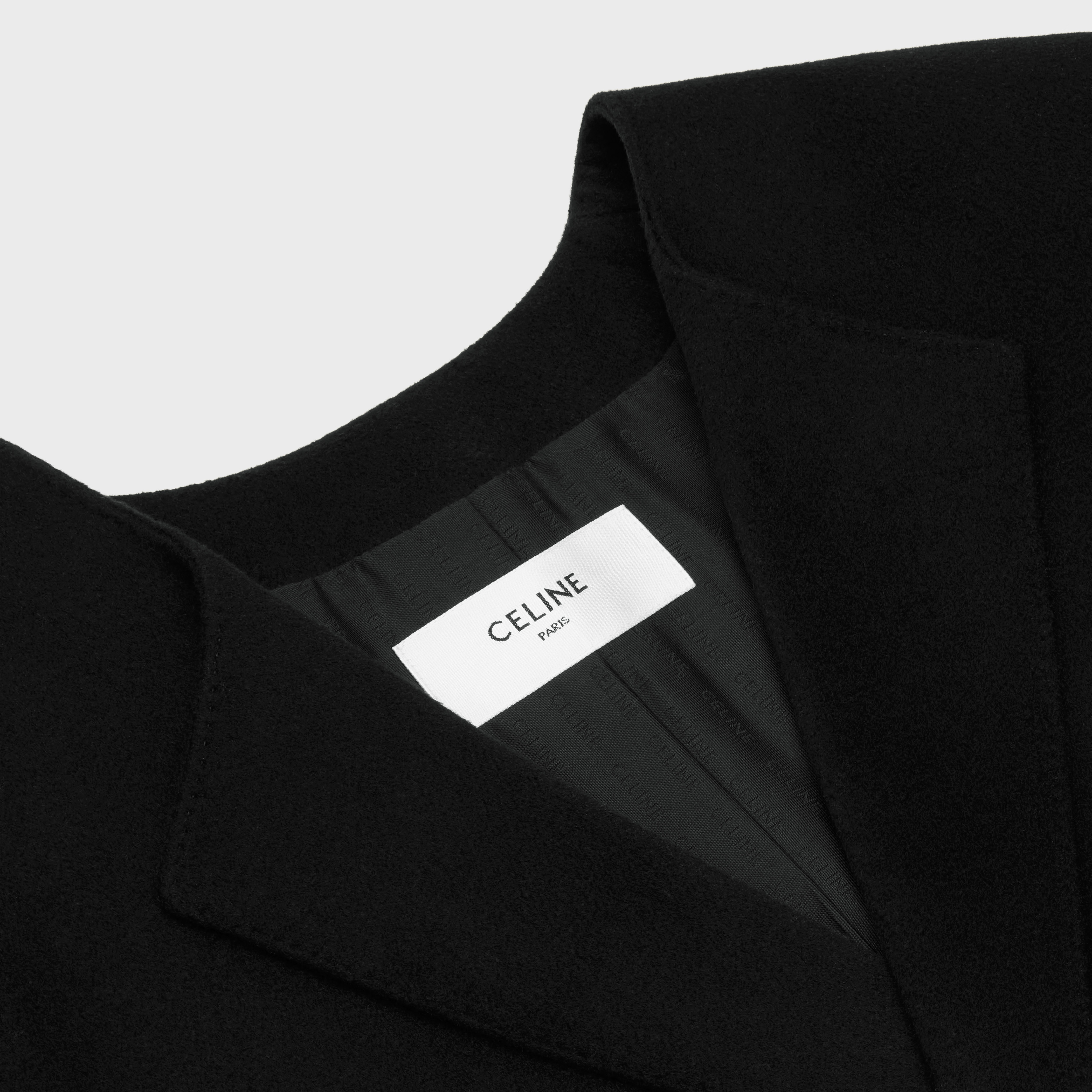 Loose military jacket in Wool cloth - 3
