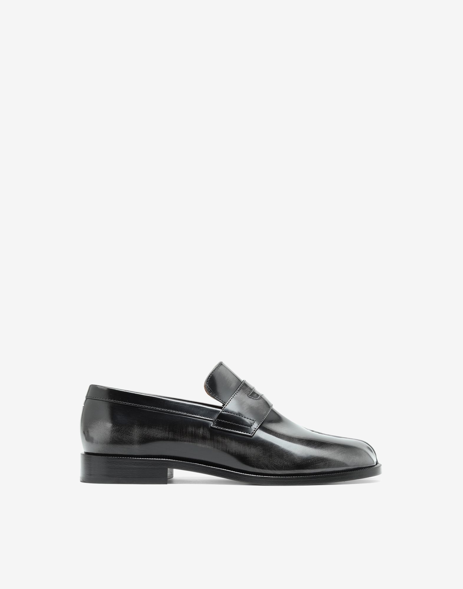 Tabi brushed leather loafers - 1