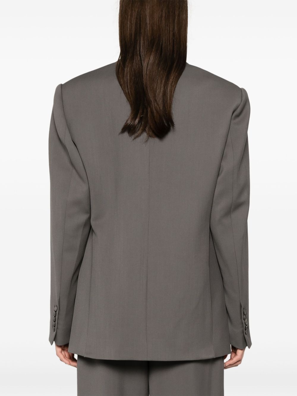 single-breasted blazer - 4