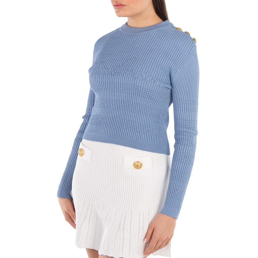 Balmain Signature Knit Jumper - 3