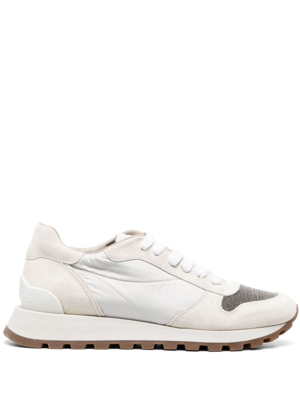 スニーカー BRUNELLO CUCINELLI Nylon and suede sneakers Brunello Cucinelli Suede and nylon sneakers | tessabit