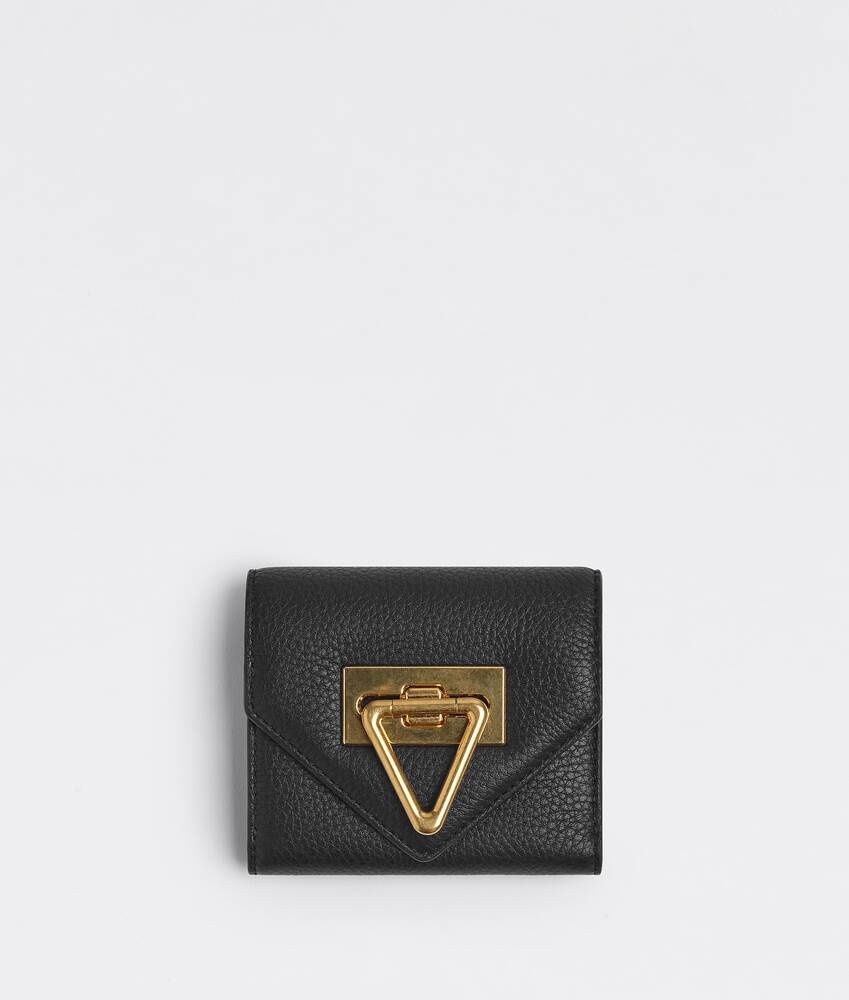 trifold zipper wallet - 1