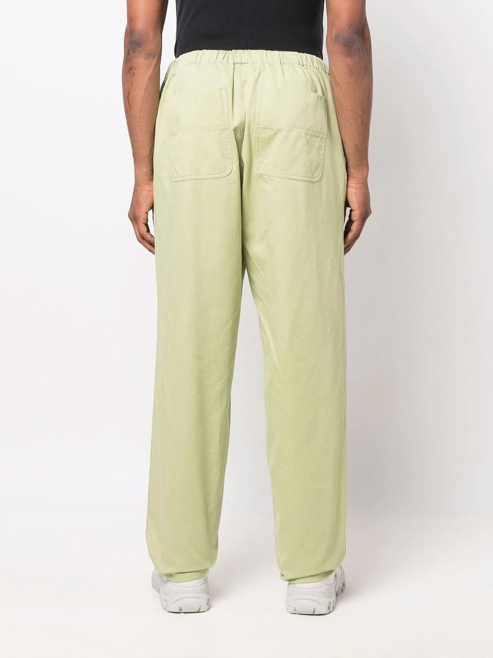 logo-patch trousers - 4