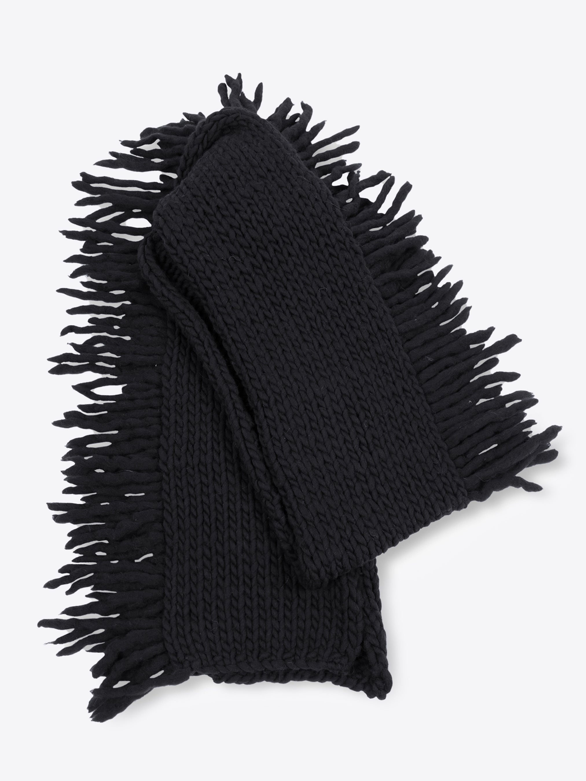 LONG WOOL SCARF - 1