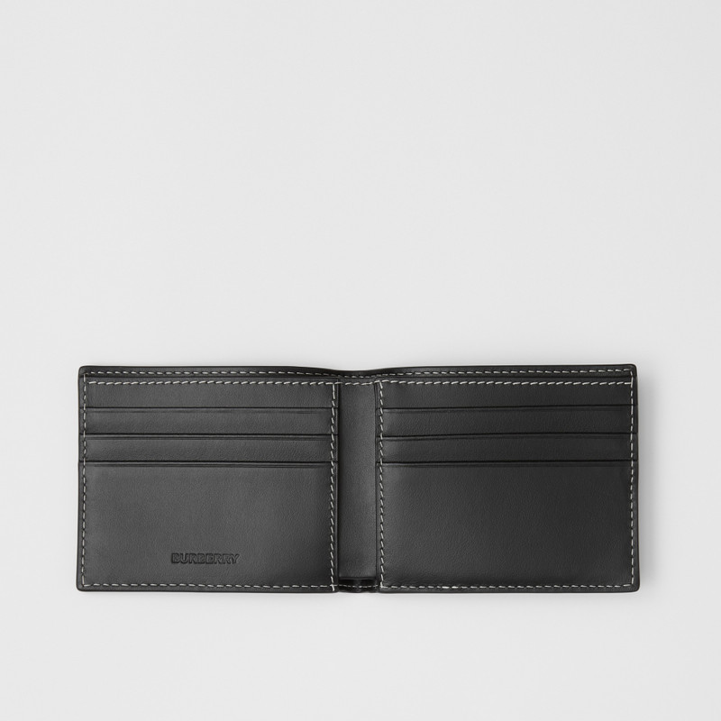 Burberry Exaggerated Check Slim Bifold Wallet outlook