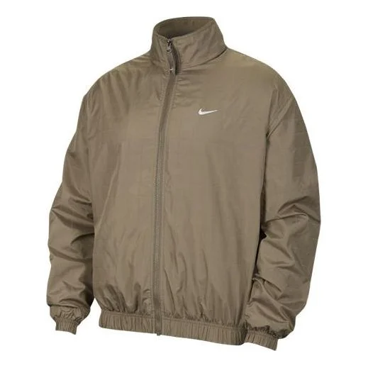 Nike Lab Athleisure Casual Sports Reflective mesh Woven Jacket Gray DA0311-081 - 1