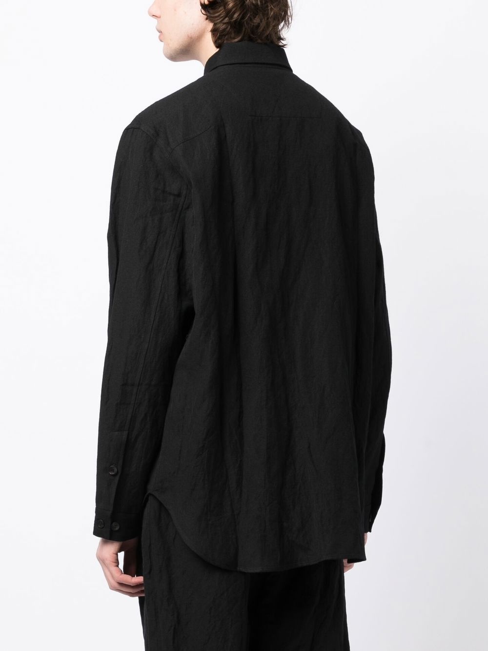 button-up long-sleeved shirt - 4
