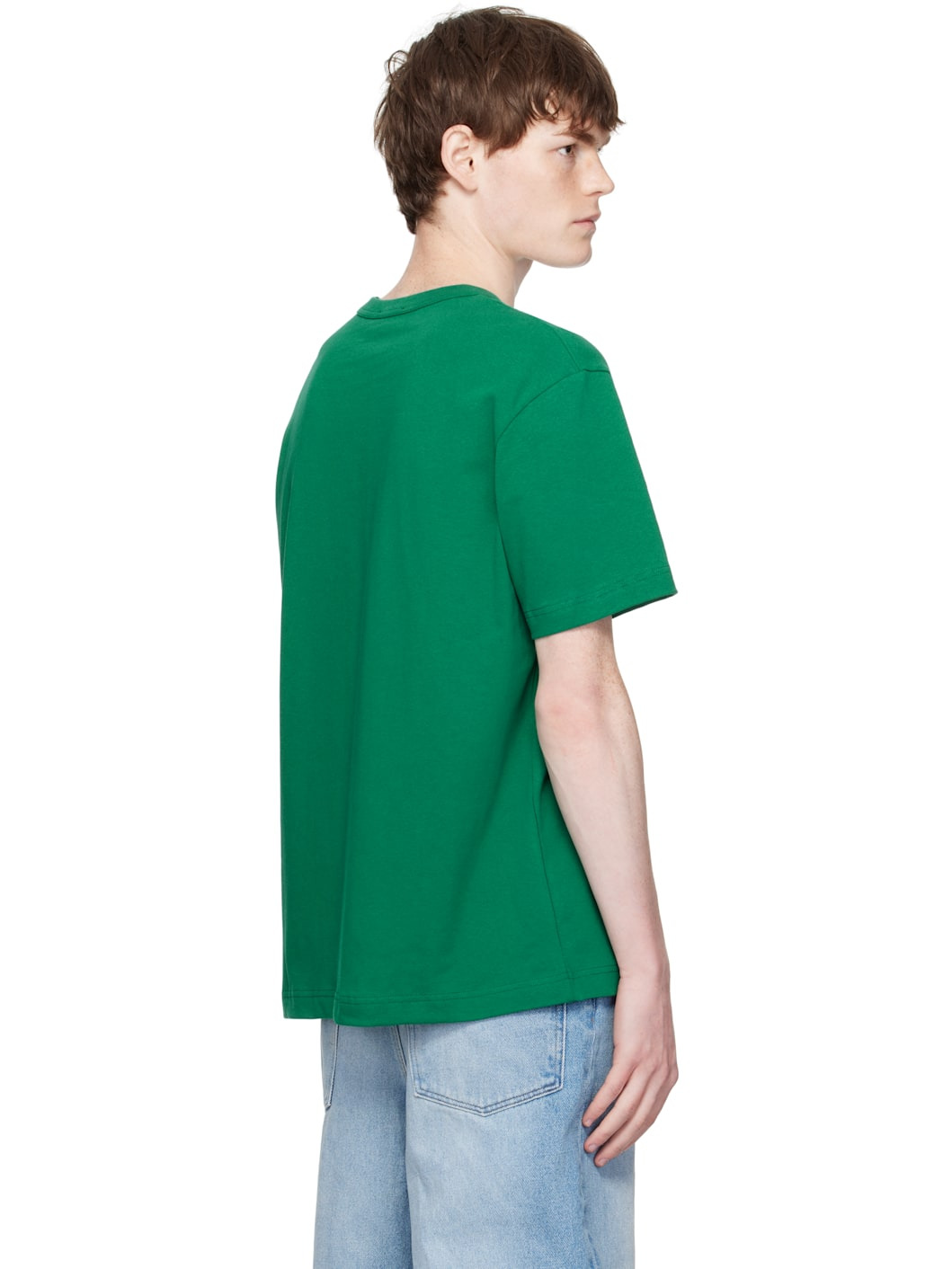 Green Boxy Petit 'VPC' T-shirt - 3