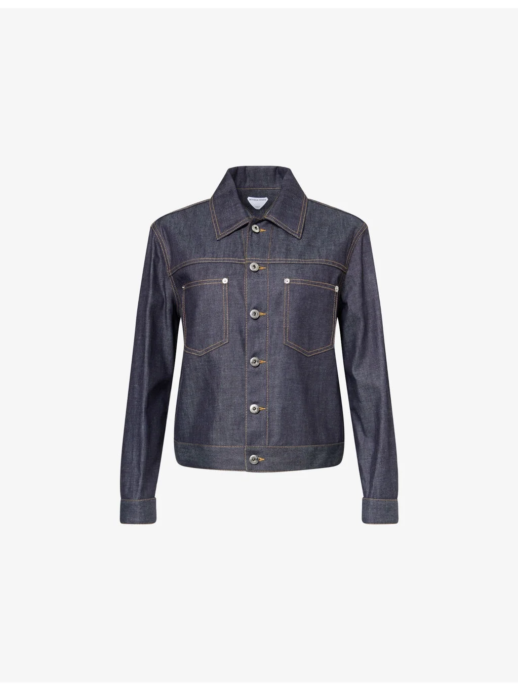 Relaxed-Fit Two-Patch-Pockets Denim Jacket - 1