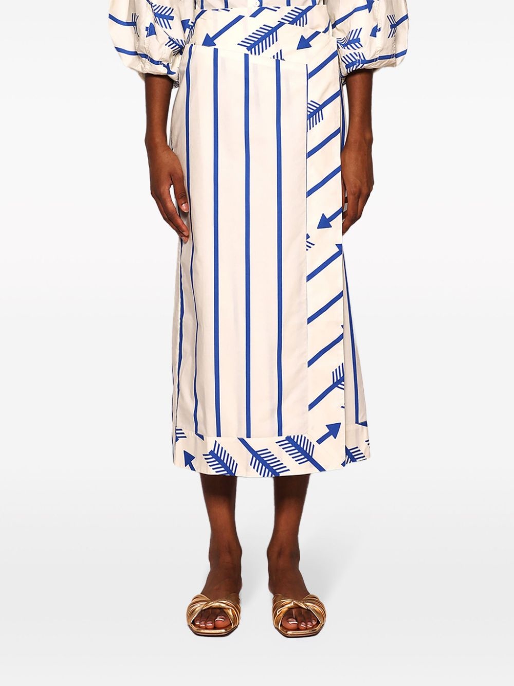 Mar de Cortes midi skirt - 2