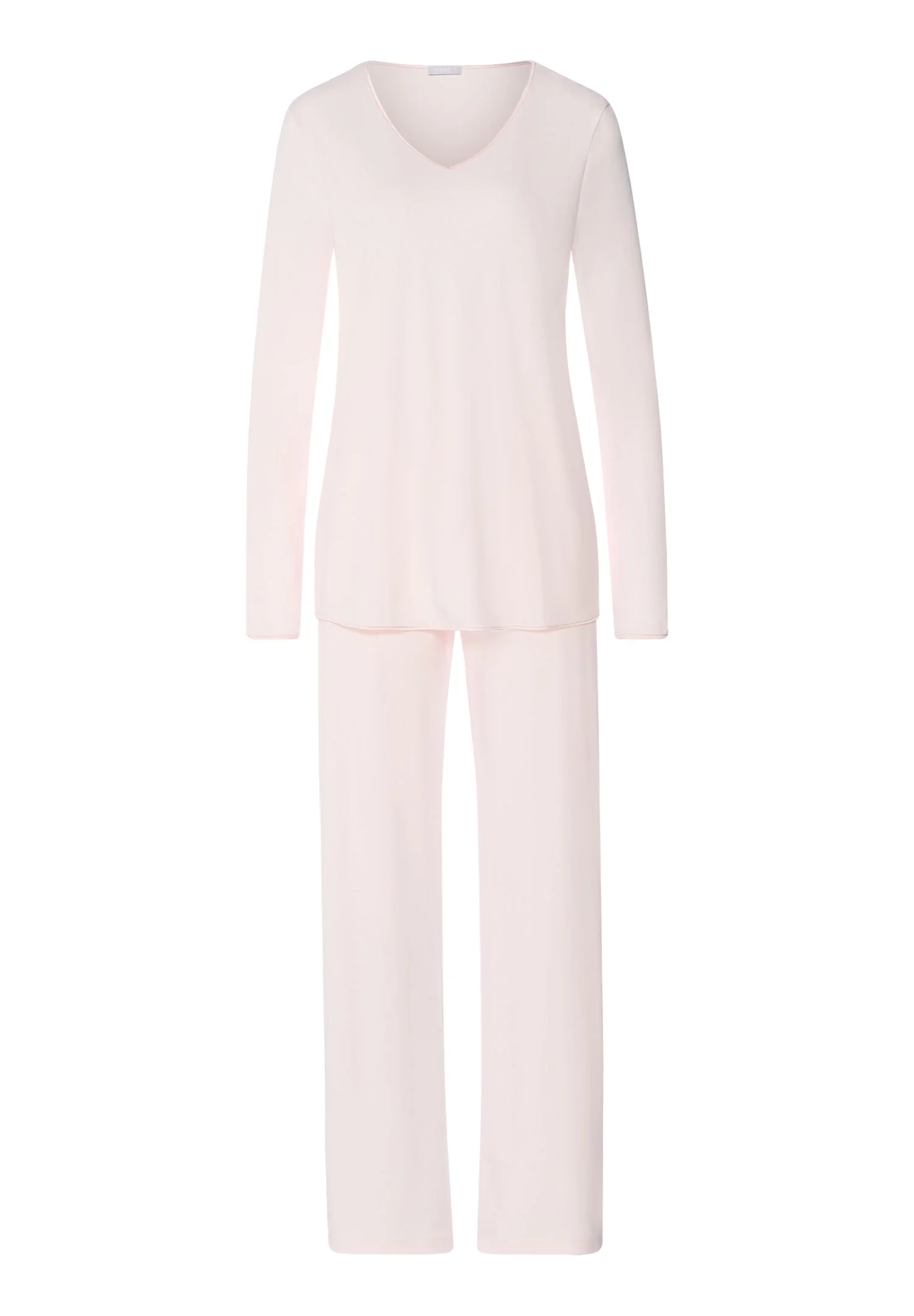 Cotton Silk V-Neck Cotton Pajama Set - 1