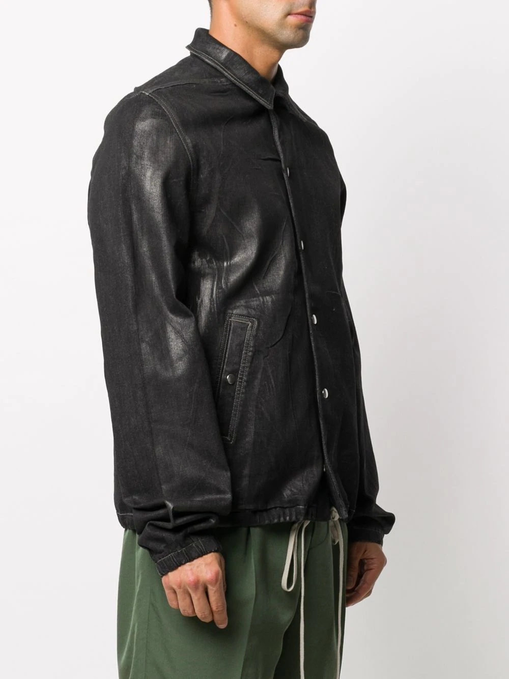 washed-effect jacket - 3