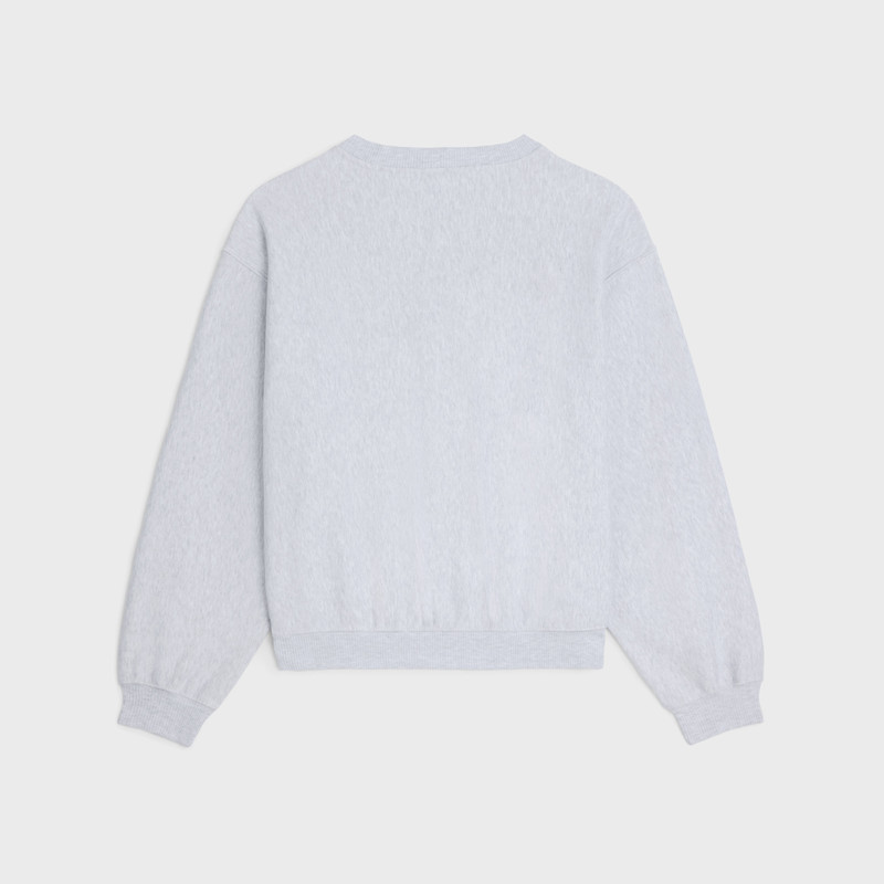 CELINE loose sweatshirt IN cotton fleece outlook