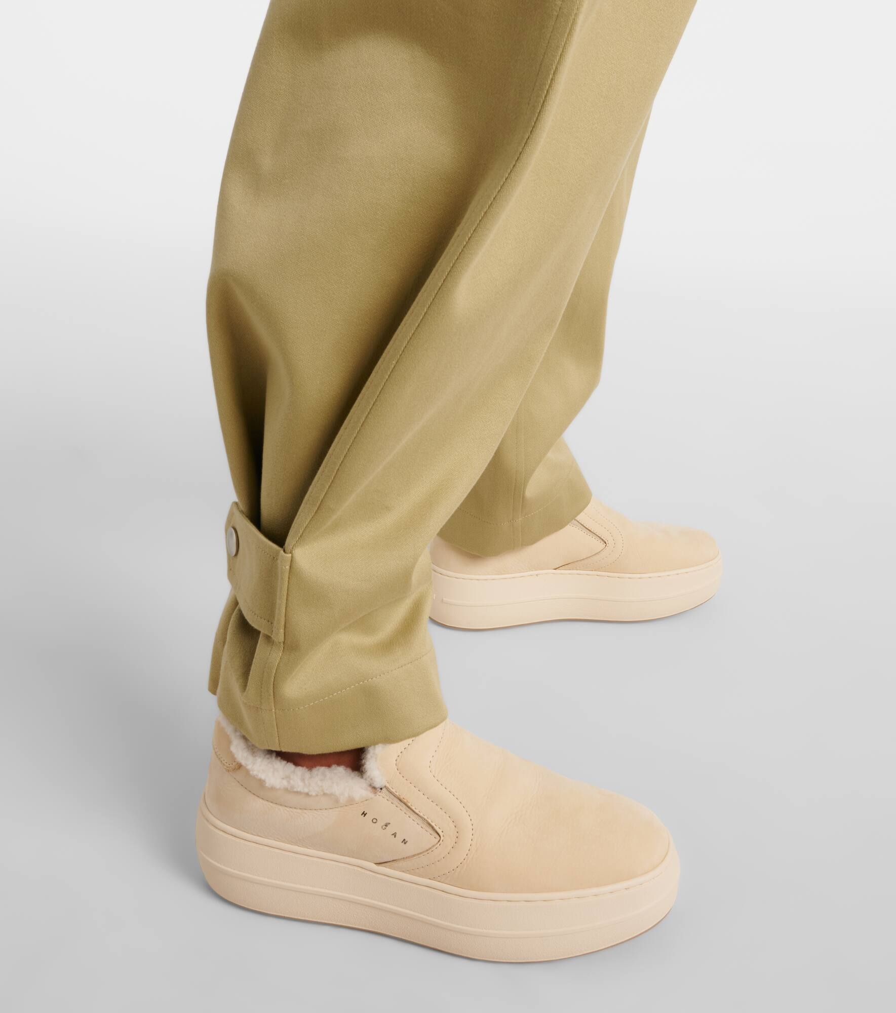 Skyscraper suede platform slip-on sneakers - 7