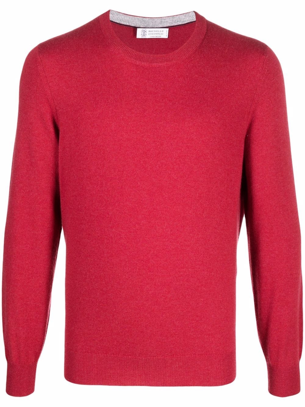 crewneck cashmere jumper - 2